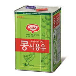 롯데푸드 콩식용유 18L 콩기름 대두유 업소용 대용량, 1개