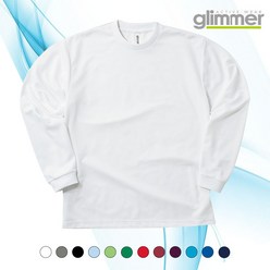 글리머 남녀공용 라이트 드라이 라운드 긴팔 기능성 티셔츠