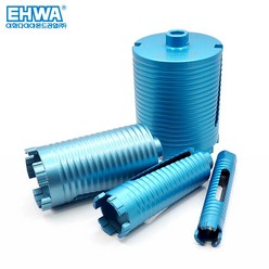 EHWA 이화 건식날 25mm-125mm규격 연결대 코아비트 콘크리이트비트날 에어콘 설비배관, 25mm