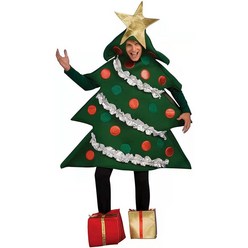 크리스마스 베스트 무대 의상 트리남녀공용 인형복 발토시 코스프레 공연복