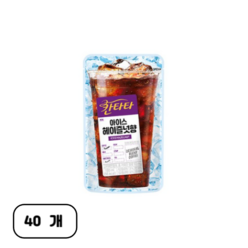 칸타타 아이스 헤이즐넛향 커피음료 190ml, 40개