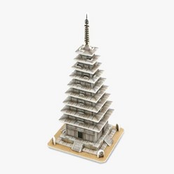 모또퍼즐 모또 백제 미륵사지석탑 만들기 3D입체퍼즐, 단일/상품