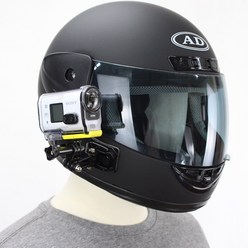아이쏘우 액션캠 헬멧 마운트 오토바이 블랙박스 4K, 1개