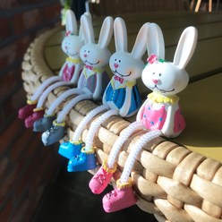 달빛코드 인테리어인형 장식품 커플 인테리어소품인형 장식인형 토끼, 토끼 4p