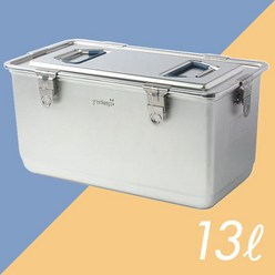 [그린킵스] 냉장고용 올스텐 밀폐용기 김치통 13L, 1개