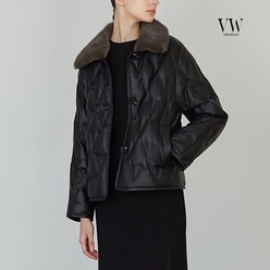 [온플] VW베라왕 22FW 이태리 램스킨 헝가리구스 다운 재킷