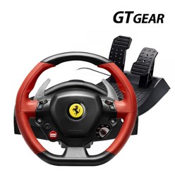 트러스트마스터 페라리 458 스파이더 XBOX용 레이싱 휠, Ferrari 458 Spider Racing Wheel, 1개