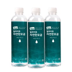 일라이트 한모금 물애담 미네랄워터 알칼리수, 500ml, 100개