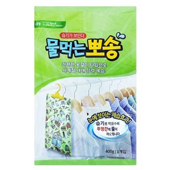 물먹는 뽀송 옷걸이형 대형 제습제, 400g, 25개