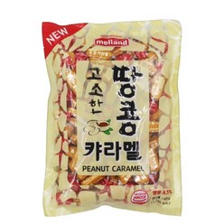 melland 고소한 땅콩캬라멜 400g 국제제과 카라멜, 1개