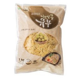 햇살콩 유부 슬라이스 1kg (신미), 5개