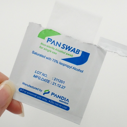 [판디아] PAN SWAB 판스왑 일회용 알콜솜 알콜스왑 이소프로판올 100매 멸균솜 소독솜 소독티슈, 900매, 1개