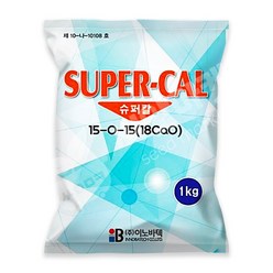 이노바텍 슈퍼칼 1kg 식물칼슘제 질산태질소 수용성 칼슘 질소질 비료, 단품, 1개