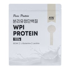 핏츠 순수 유청단백질 WPI 1kg, 1개