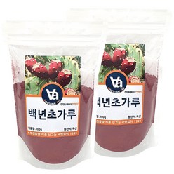 국산 백년초 가루 분말 (손바닥선인장) 300g, 2팩