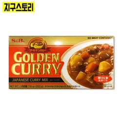 에스앤비 골든카레 순한맛, 220g, 3개