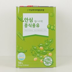 맛소풍 안심 콩식용유 18L 맑고 고소한 대두유 업소용 콩기름, 1통