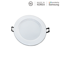 바롬 LED 4인치 다운라이트 8W 5700K 주광색, 1개