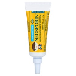 NEOSporin 듀얼 액션 크림 진통 만 2세 이상 어린이용 14.2g(0.5oz), 1개