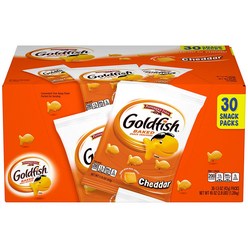 Pepperidge Farm Goldfish Cheddar Crackers 페퍼리지 팜 골드피쉬 체다 크래커 1.28kg, 1개