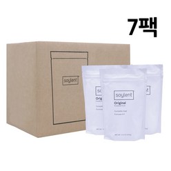 소이렌트 비건 소일렌트 파우더 7팩 (450gX7) 35끼니 카카오 오리지널 미국직구, 450g, 7개