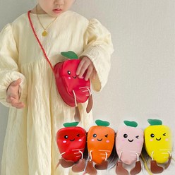 윙크캐럿 크로스백 유아가방 어린이가방 여아핸드백 당근가방 반달가방 아동가방