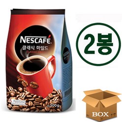 네스카페 클래식 마일드 커피 리필 500g x 2개, 박가네마켓 쿠팡 1, 상세페이지 참조