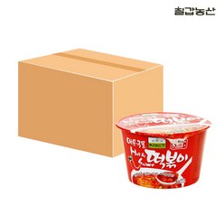 [칠갑농산] 매운 국물 떡볶이 292g x 12개 / 컵 떡볶이 한박스, 상세 설명 참조, 상세 설명 참조, 상세 설명 참조