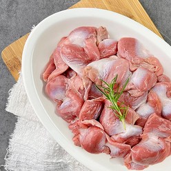 [모던푸드]국내산 닭똥집 쫄깃한 특수부위 닭근위 닭모래집 (냉동) 1kg 2봉, 2개