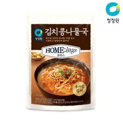 청정원 호밍스 김치 콩나물국 450g, 10개