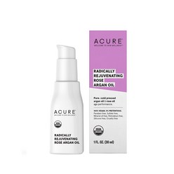 Acure 모로칸 아르간 오일 로즈, 30ml, 1개