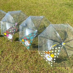 어린이 투명우산 몰랑이 우산 유아동 안전한 장우산