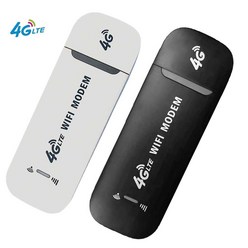 이동식와이파이 인터넷 확장기 공유기 에그 유심라우터 4G LTE Wireless USB Dongle 150Mbps Modem Stick WiFi Adapter, 02.라이트 그레이 레드