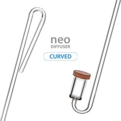 샘아쿠아 네오 CO2 디퓨져 커브드 오리지널 M / NEO 이산화탄소 디퓨져, 1개