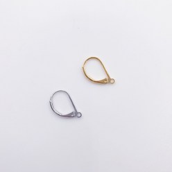 귀걸이 후크 D링귀걸이 훅(1쌍) 악세사리부자재 귀걸이 DIY 귀걸이만들기