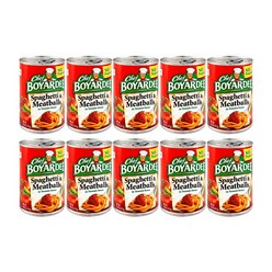 미트볼 스파게티 파스타 통조림 간편식 411 g Chef Boyardee, 10개, 411g