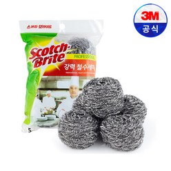 3M 강력 철 수세미 (5입), 5개입, 1개