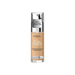 LOreal Paris True Match Liquid Foundation Skincare Infused with Hyaluronic Acid SPF 17 Available in, 5W