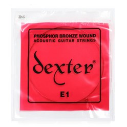 (지엠뮤직_통기타줄) Dexter 덱스터통기타 낱현1번줄 E-1 (1번줄) string 낱줄 스트링, 단품