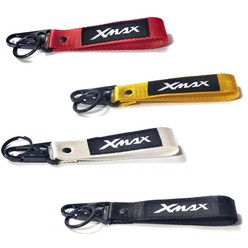 발통마켓 YAMAHA XMAX 300 엑스맥스 키홀더 키링 스트랩 열쇠고리, XMAX스트랩키링(블랙), 2개