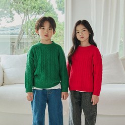 유아 아기니트 여아 남아 아동 키즈 주니어 초등 어린이 꽈배기 스웨터 티셔츠