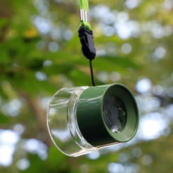 그린루페 10배율 목걸이형 유아루페 숲체험루페 확대경 초등 자연학습 곤충관찰 식물