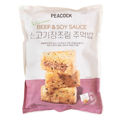 피코크 소고기 장조림 주먹밥 500g 아이스박스포장, 1개