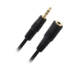 오디오연장선 3M 스테레오케이블 3.5mm AUX 단자 3극 연결 스피커 음성 옥스