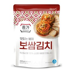 종가 맛있는 별미 보쌈김치 400g 반찬밀키트, 1개, 상세설명 참조