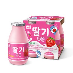 푸르밀 과즙듬뿍 딸기 우유, 24개, 225ml