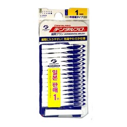 덴탈프로 잭스 치간칫솔 3호 1.0mm 15p x 3개 +사은품, 1호 sss 0.7mm 15p 3개, 상세페이지 참조3