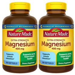 Nature Made Magnesium 네이처 메이드 마그네슘 400mg 150소프트젤 2팩, 150정, 2개