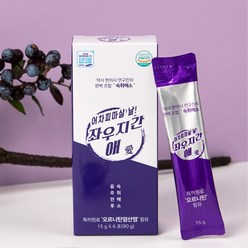 어차피 마실 술 좌우지간애 숙취해소제 6포 x 1박스 특허원료 오르니틴 함유, 90g