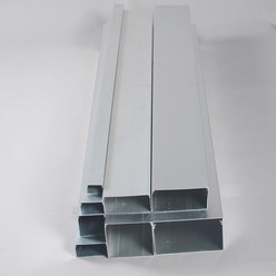 알루미늄 닥트 덕트 AL닥트 케이블 전선 정리 보호 배선, 7호 100×100×1000(mm), 1개